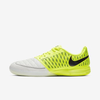 Nike Lunar Gato II IC - Férfi Focicipő - Citrom/Fekete